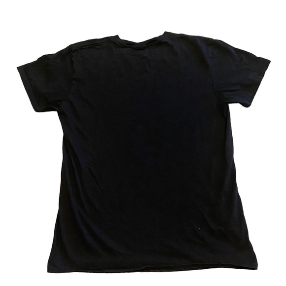 Disney Tee Mickey Collage of Favorite Disney Phrases T-shirt Black Size Medium - Picture 2 of 9